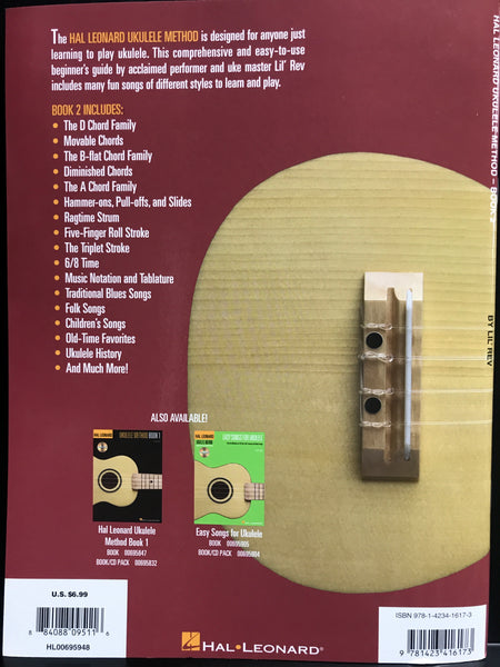 Hal Leonard Ukulele Method Book 2