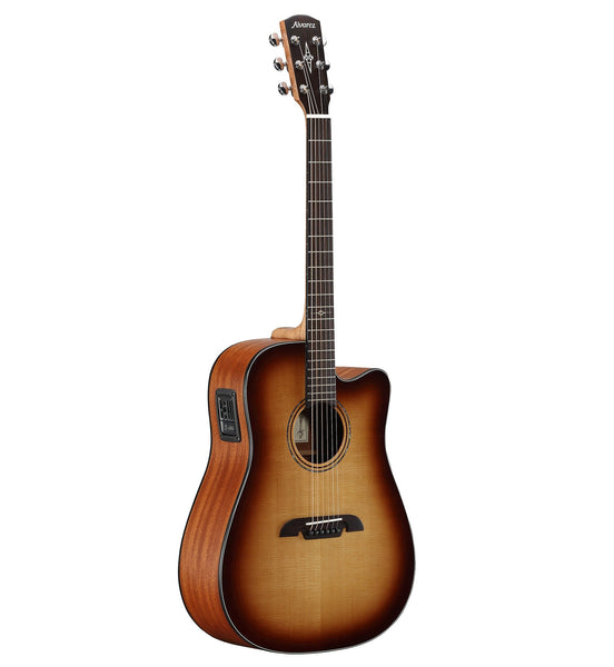 Alvarez AD60ce Shadowburst Dreadnought Acoustic Electric Guitar - Shadowburst