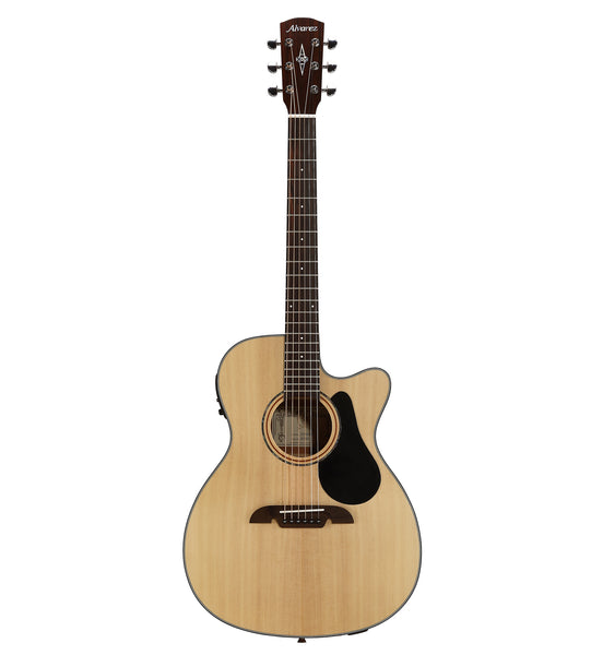 Alvarez AF30CE Artist OM/Folk Acoustic Guitar - Natural