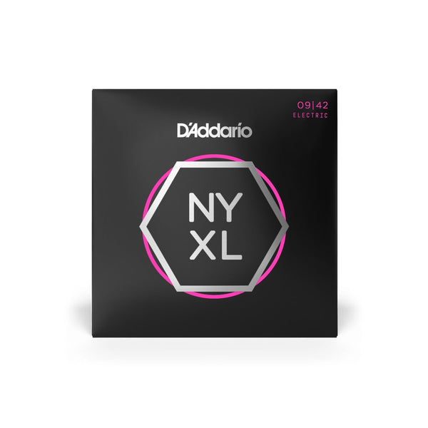 D'Addario NYXL0942 Nickel Wound Electric Guitar Strings, Super Light Gauge 09-42
