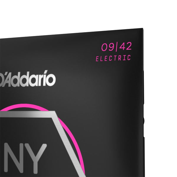 D'Addario NYXL0942 Nickel Wound Electric Guitar Strings, Super Light Gauge 09-42