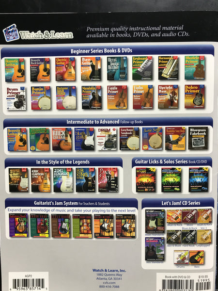 Watch & Learn AGP2 Acoustic Guitar Book 2 Deluxe Edition