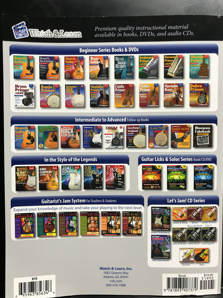 Watch & Learn Bluegrass Fakebook