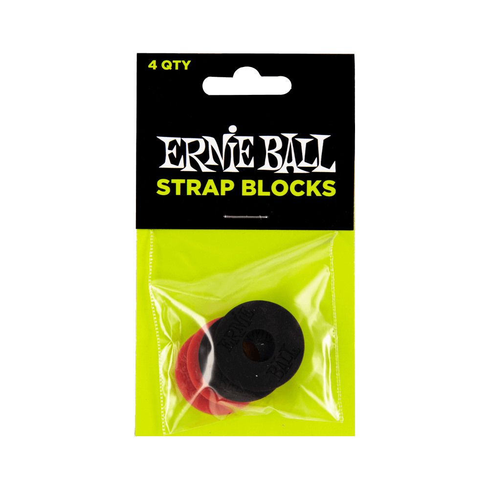 Ernie Ball PO4603 Strap Blocks Black/Red