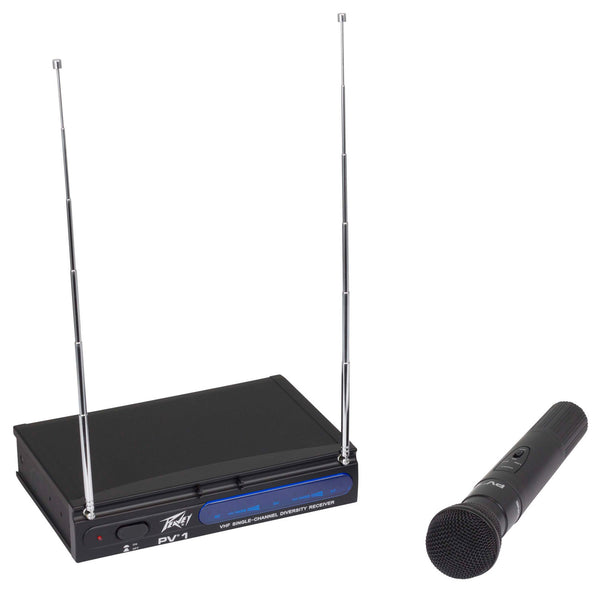 Peavey PV-1 V1 HH VHF Handheld Wireless System 214.500 MHZ