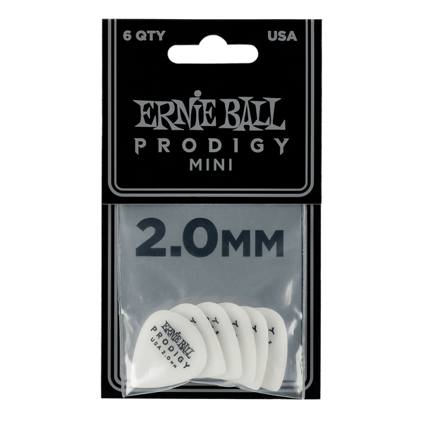 Ernie Ball 9203 Prodigy Mini 2.0mm 6 Pick Pack