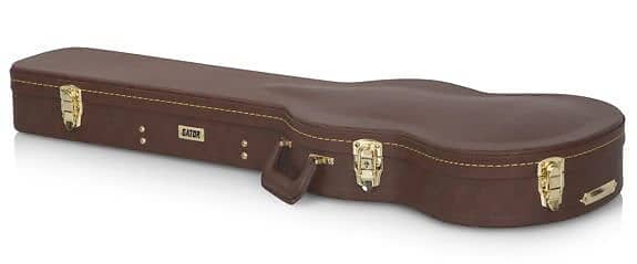 Gator GW-SG-BROWN Deluxe Wood SG Electric Guitar Case