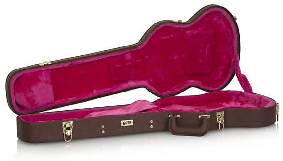 Gator GW-SG-BROWN Deluxe Wood SG Electric Guitar Case