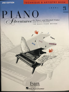Faber & Faber Piano Adventures Technique & Artistry Book 2A