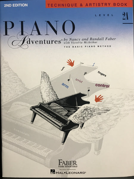 Faber & Faber Piano Adventures Technique & Artistry Book 2A