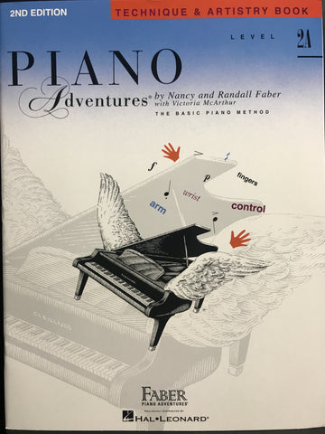 Faber & Faber Piano Adventures Technique & Artistry Book 2A