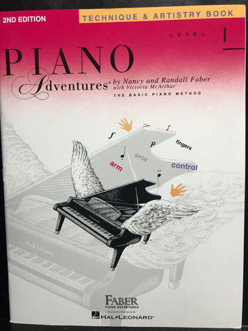 Faber & Faber Piano Adventures Technique & Artistry Book Level 1