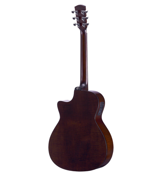 Alvarez AGFM80CEARSHB ARTIST ELITE GRAND AUDITORIUM AC ELECTRIC W/SLIM BEVEL EDGE ARMREST, CUTAWAY, EQ & TUN