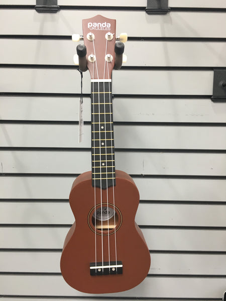 Amahi PNUKBR Panda Soprano Ukulele Brown