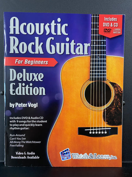 Watch & Learn Acoustic Rock Guitar Deluxe Edition