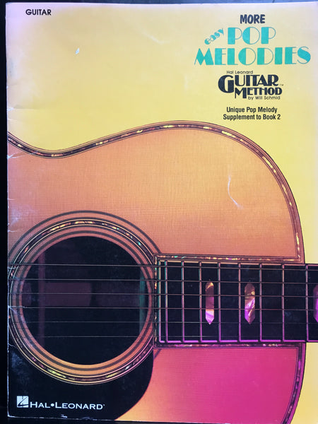 Hal Leonard More Easy Pop Melodies for Guitar