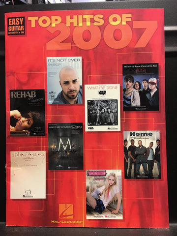 Top Hits of 2007 Easy Guitar