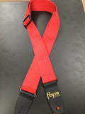 M8POLY-RED Pop's Logo Strap