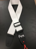 M8POLY-WHITE Pop's Logo Strap