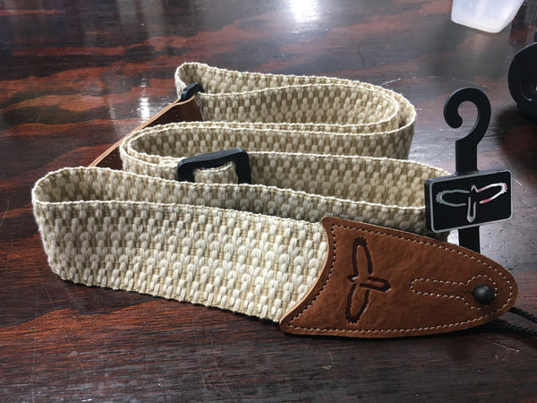Paul Reed Smith PRS 2" Tan/Creme Woven Guitar Strap