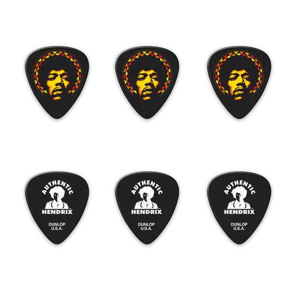 Dunlop JIMI HENDRIX AURA MANDALA PICK TIN JHPT16H