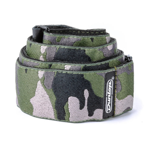 Dunlop JACQUARD RANGER GREEN STRAP D67-16