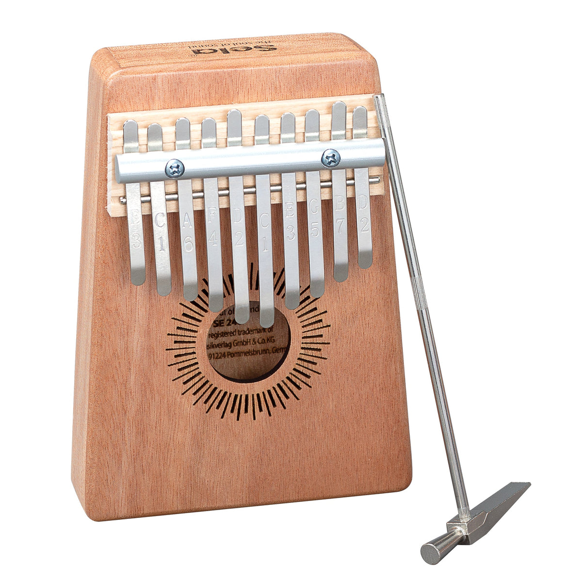 Sela Kalimba Mahogany 10 SE240