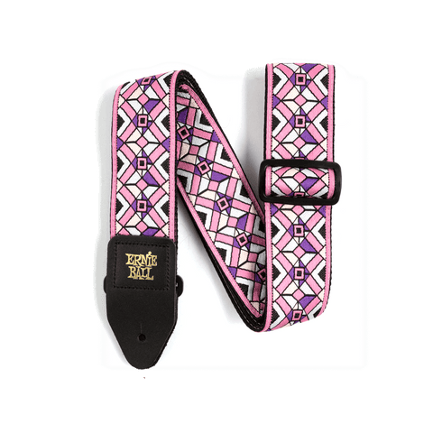 Ernie Ball PO4658 KALEIDOSCOPE PINK JACQUARD STRAP
