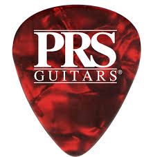 PRS Red Tortoise Celluloid Pick 12-Pack Heavy