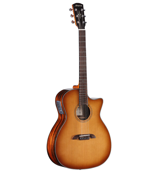 Alvarez AEG95ce Shadowburst Artist Elite Series Grand Auditorium Acoustic Electric Guitar - Shadowburst