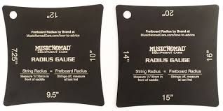 Music Nomad Precision Radius Gauge Set - 2 Pak MN603
