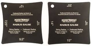 Music Nomad Precision Radius Gauge Set - 2 Pak MN603