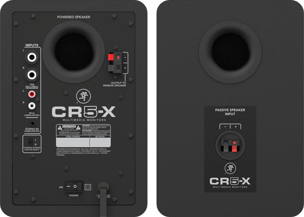 Mackie CR5-X 5" Studio Monitor Pair