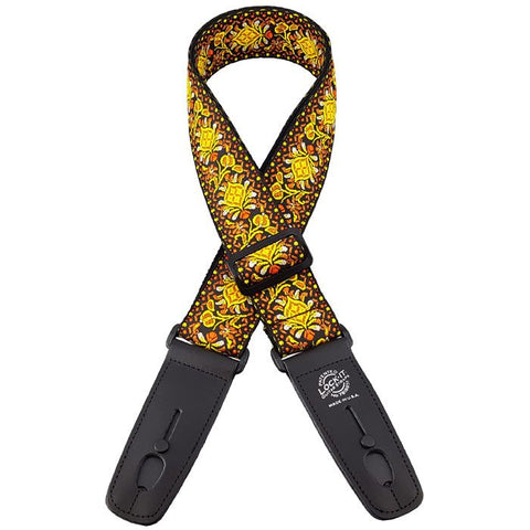 Henry Heller LIS-064-LC LOCK-IT STRAPS RETRO VINTAGE SERIES Lemon Chill
