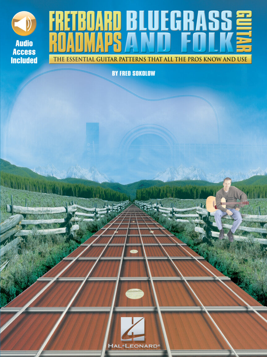Hal Leonard FRETBOARD ROADMAPS – BLUEGRASS AND FOLK GUITAR