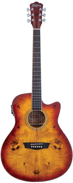 Washburn DEEP FOREST BURL ACE Acoustic Electric DFBACEA