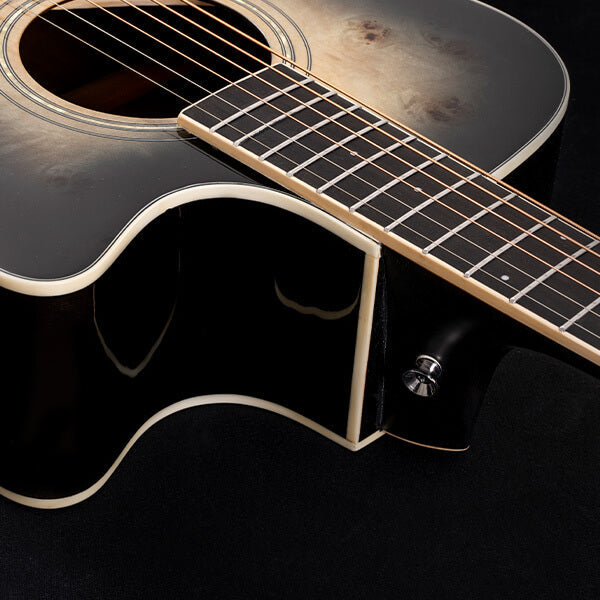Washburn DEEP FOREST BURL ACE Black Fade DFBACEB