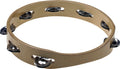Stagg STA-3110 10" Headless Wooden Tambourine with 1 Row of Jingles