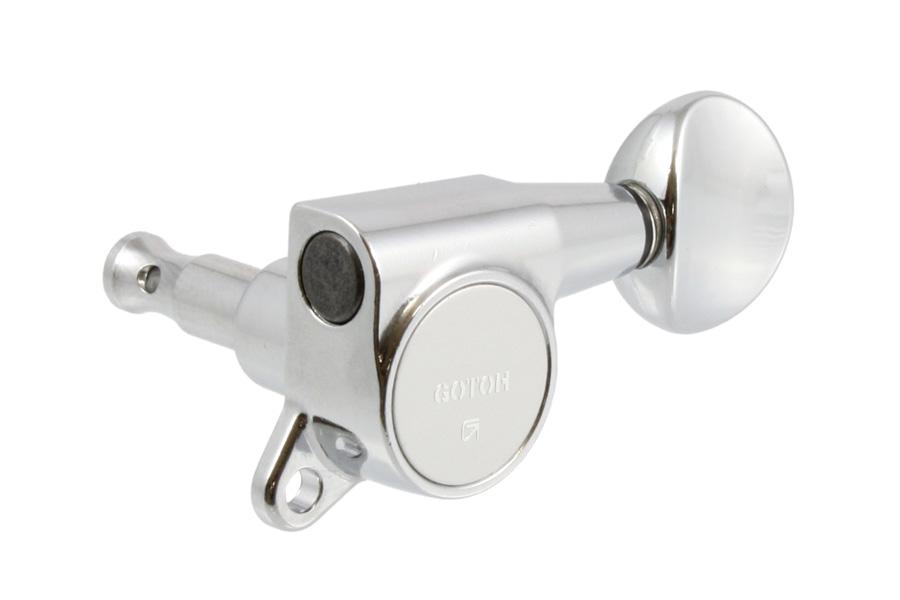 Allparts TK-0760-010 GOTOH SG381 MINI 6-IN-LINE KEYS Chrome