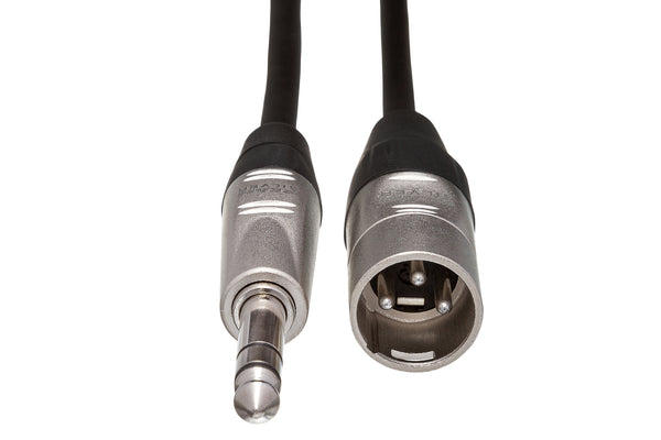 Hosa Pro Balanced Interconnect REAN 1/4 in TRS to XLR3M HSX-005