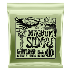 Ernie Ball MAGNUM SLINKY NICKEL WOUND ELECTRIC GUITAR STRINGS 12-56 GAUGE P02618
