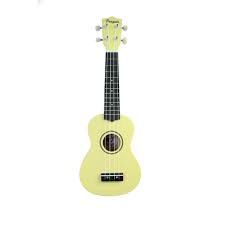 Amahi PGUKYW Soprano Ukulele with Gig Bag - Yellow