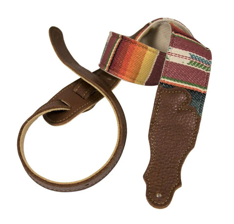Franklin 2″ Saddle Blanket Guitar Strap Caramel CD2-SB-CA