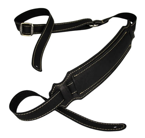 Franklin Vintage Guitar Strap Black V1-BK-N