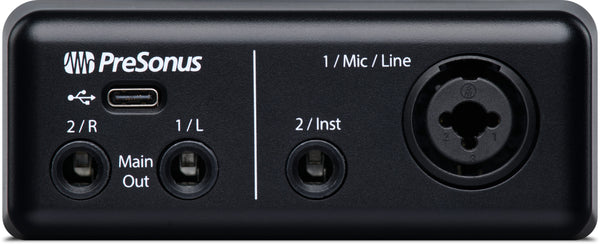 Presonus AudioBox GO: Compact 2x2 USB audio interface