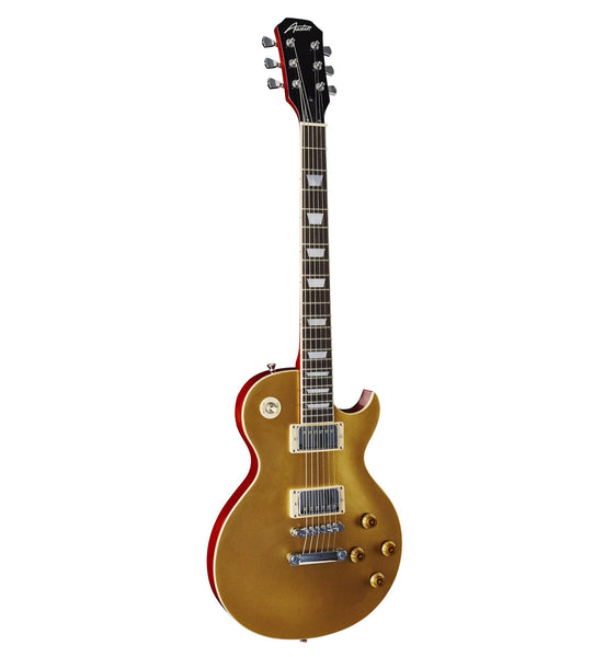 Austin Single Cutaway Electric Guitar Gold Top AS6PGT