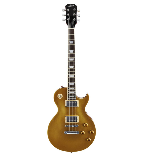 Austin Single Cutaway Electric Guitar Gold Top AS6PGT