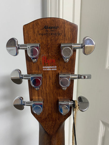 Alvarez AF75E-AGP Artist Series OM Acoustic Guitar Pack with Electronics