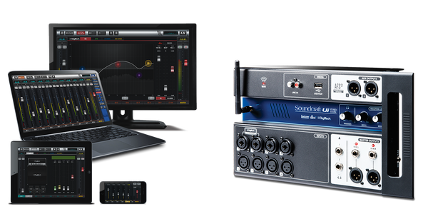 Soundcraft Ui12 12-channel Digital Mixer With Wireless Control