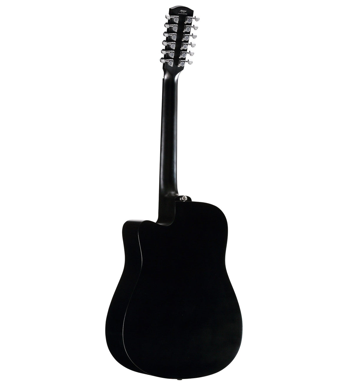 Alvarez AD60ce Black 12-string Acoustic-Electric Guitar - Black